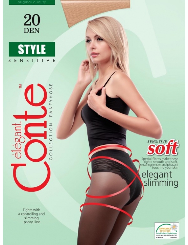 Corrigerende panty 20 denier Conte Style 20